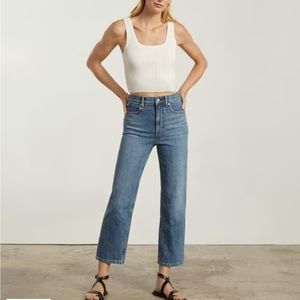 Everlane Way High Jean in Folsom Blue size 24 Regular
